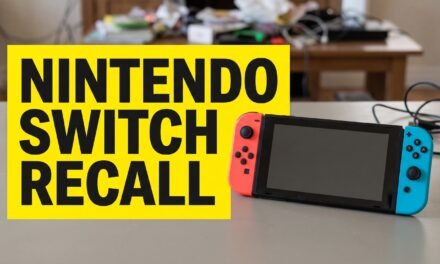 Nintendo Switch Recall